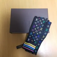 ルイヴィトン ヴィトン マルチカラー スカーフ バンドー モノグラム 美品