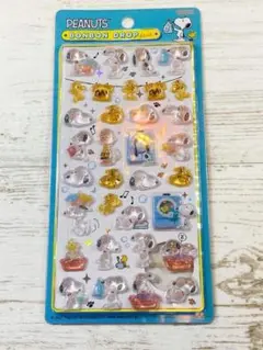 スヌーピー　ボンボンドロップ シール　ランドリー　PEANUTS