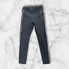 FEELCYCLE ネイビーレギンス ストライプXS