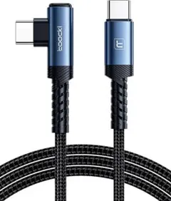 usb c ケーブル 3M L字 タイプc ケーブル L型 F157