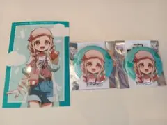 地縛少年花子くん コスモワールド 八尋寧々 缶バッジ ブロマイド