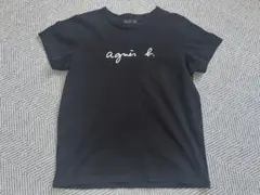 agnes b.ブラック Tシャツ 半袖