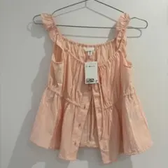 H&M タグ付き ペプラムキャミトップス XS 新品未使用