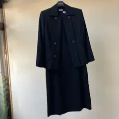 FOXEY ブラック ワンピーススーツ ジャケット付き