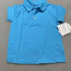 Quiltex ポロシャツ 24M 青 新品