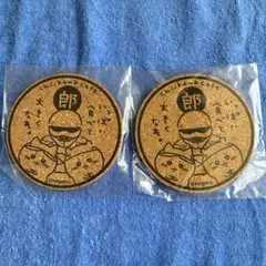 ちいかわ ちいかわカフェ ノベルティ 郎コースター 2個