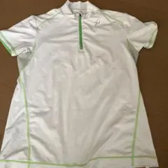 ★CW-X 半袖Tシャツ Mサイズ 緑とスカートのセットアップ