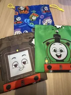 きかんしゃトーマス 巾着 3種セット パーシー ディーゼル