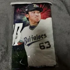 オリックスバファローズ 山崎颯一郎 花火柄フェイスタオル