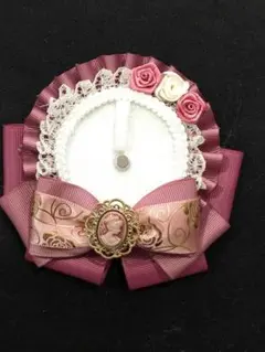 【1111円均一セール】【16】濃いくすみピンク痛ロゼット