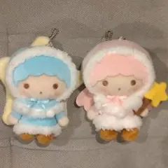 リトルツインスターズ 2018 ホワイトウィンター くじ マスコットホルダー