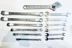 KTC メガネレンチとスパナセットとモンキー