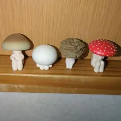 まちぼうけ　きのこの場合　4種　　きのこ　ガチャ