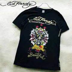y2k 平成 Ed Hardy タトゥー USA製 スカル エイトボール 鷹