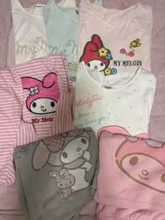 マイメロ Tシャツ ルームウェア セット フリーサイズ 1部Lサイズ