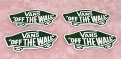 VANS OFF THE WALL ステッカー　緑