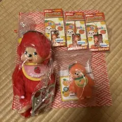 モンチッチ/静岡限定/いちご/ストラップ/レトロ/レア/セキグチ モンチッチ/静岡限定/いちご/ストラップ/レトロ/レア/セキグチ