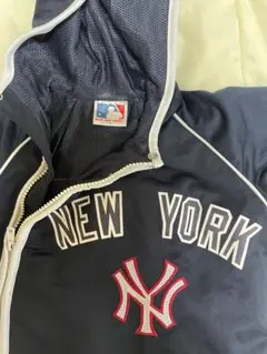 NEW YORK フード付きロンパース 01