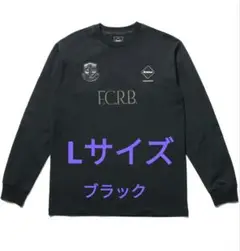新品未使用　25aw LETTERED L/S TEE　ブラック　L　FCRB
