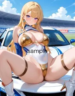 AIイラスト 美女 A4ポスター Ｊ66