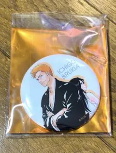 BLEACH EX. 一護　& ルキア　缶バッジ