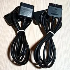 PS2 コントローラー 延長ケーブル 2本セット プレイステーション2