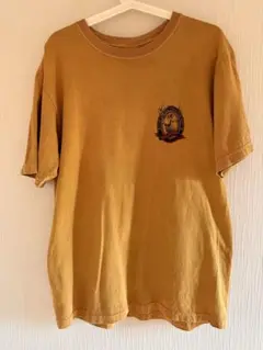 メンズ　Tシャツ　イエローストーン　USA マスタードカラー