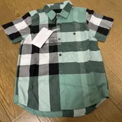 最終価格！タグ付き　バーバリー　半袖シャツ6Y 116㎝