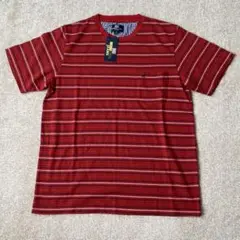 MICHIKOLONDON Mサイズ レッド ストライプ Tシャツ