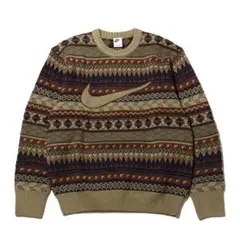 【新品】 NIKE AS M NL FAIR ISLE CREW SWEATER