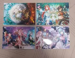 原神　ファミマ　ブロマイド　L版　1弾　3弾　まとめ売り