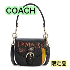 《 新品・限定 》COACH コーチ バスキア コラボ バッグ 2WAY