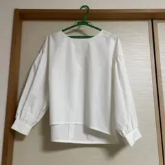 mo shelly 白ブラウス　新品