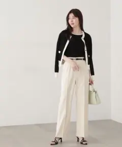 新品未使用　プロポーションボディドレッシング　ベルト付きパンツ