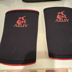AZLIV 肘サポーター Sサイズ 黒/赤