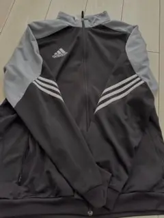adidas ジャージ Lサイズ 黒/グレー　y2k 古着