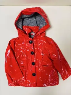 PETIT BATEAU フード付きレインコート 12m 74cm