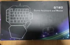 【新品】GT20 ゲーミング片手キーボード＆マウスセット RGBライト付き