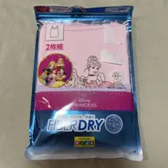 しまむら FIBER DRY ディズニープリンセス キャミソール 110cm