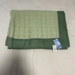 【グリーン、青 2枚セット】☆接触冷感マット☆ 90cm×130cm丸洗いOK