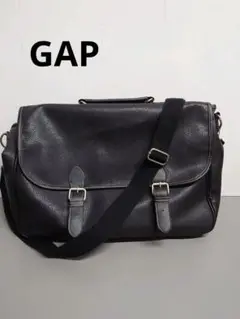 GAP レザー ショルダーバッグ