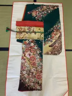 振袖 長襦袢 袋帯 帯締 帯揚 重衿