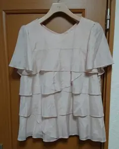 【ティアード♪】半袖 ブラウス