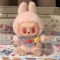 LABUBU 服 ラブブ ぬいぐるみ服 着せ替え着ぐるみ よだれかけ