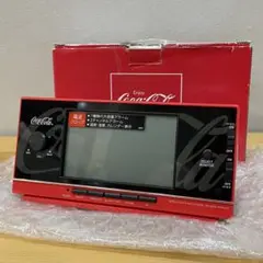 【新品】セイコークロック 目覚まし時計 コカ・コーラ 赤 AC602R