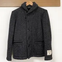 ☆美品☆ 希少 ブラウンズビーチジャケット ブラック ショールカラー 36