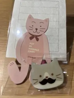 猫好きニャンコちゃんのピンバッジ1個