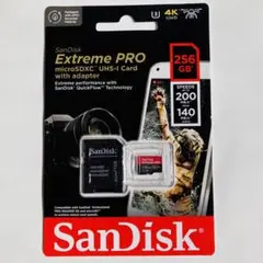 高級品 Sandisk Extreme Pro マイクロSDカード 256GB