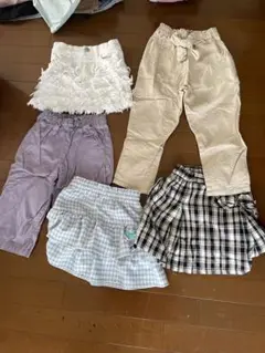 パンツ ズボン5点セット　サイズ120.130