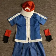 ハロウィン　コスプレ　ポケモン　サトシ　コスチュームセット Mサイズ